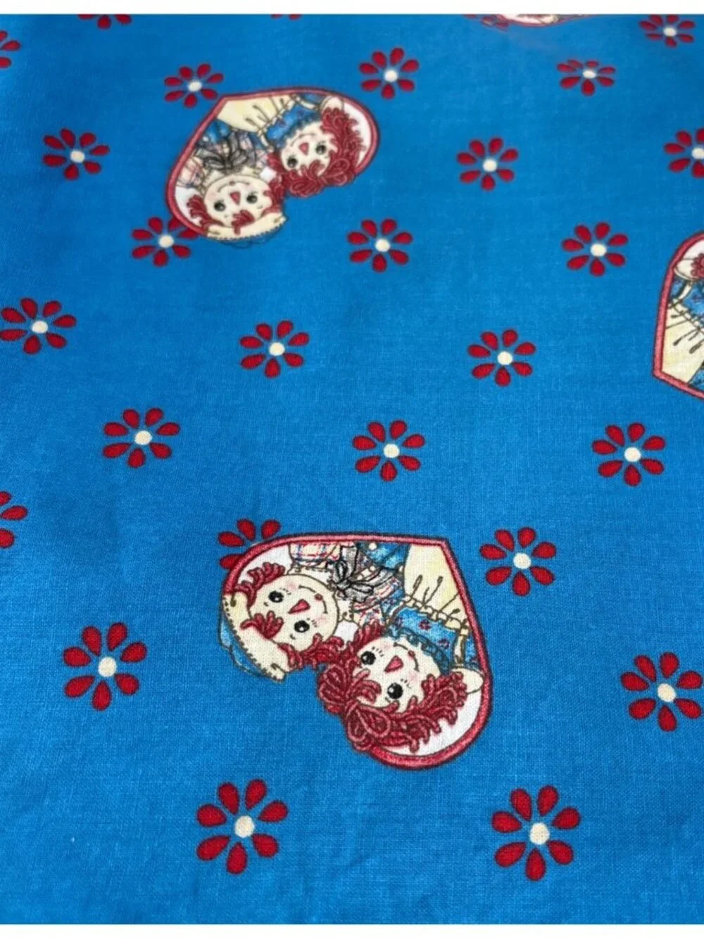 Daisy Kingdom Raggedy Ann Cotton Fabric 42